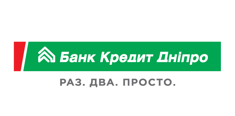 Логотип ПAO Банк Kредит Днепр